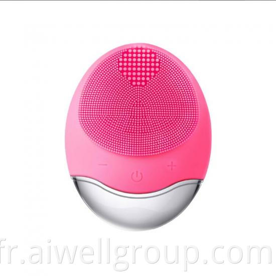 Waterproof silicone face brush